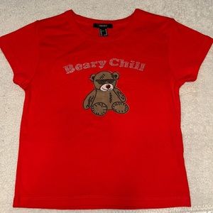 Rhinestone Baby Bear Tee